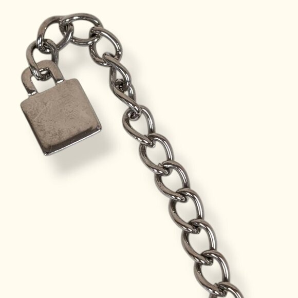 (2/$20) Vintage Metal Mesh Chain Accent Belt - Picture 3 of 6